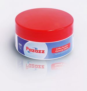 Pazazz Espresso Machine Coffee Oil / Residue Removal Cleaning Tablets, 100 x 2g