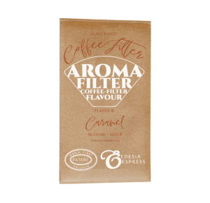 Size 4 Aroma Filters - caramel