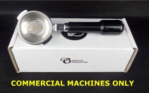 Portafilter for SAECO 58mm Espresso Machines - 1 Spout, 7g Basket