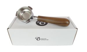 SAN MARCO Portafilter - 1 Spout, 7g Basket - Walnut Handle