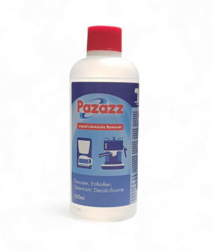 PAZAZZ Limescale Remover Descaler Descaling Liquid For Espresso Coffee Machines - 500ml